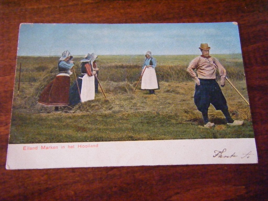 U40 - Marken - Hooiland - 1904 - Mooi/Oud, Ophalen of Verzenden, Voor 1920, Noord-Holland