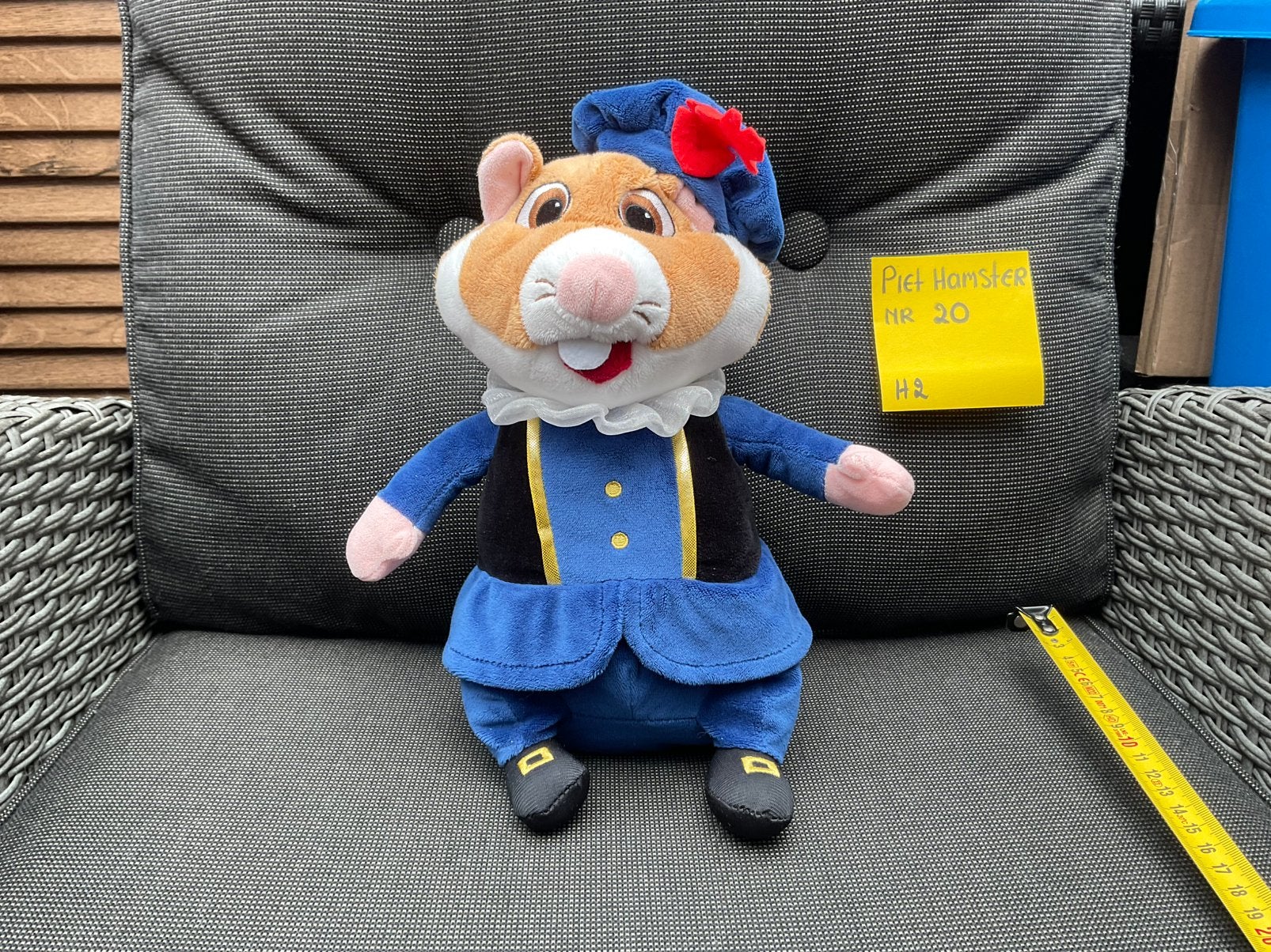 Nieuwe zgan zwarte Piet hamster blauwe outfit Albert Heijn, Albert Heijn, Ophalen