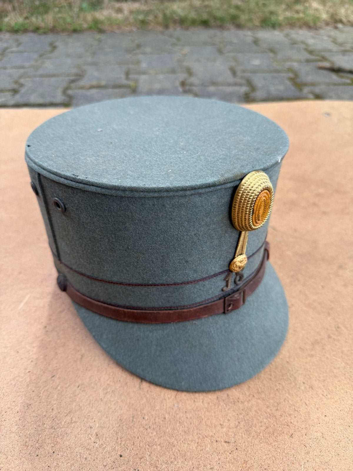 Dutch Army kepi cap 1940, Ophalen of Verzenden, Nederland