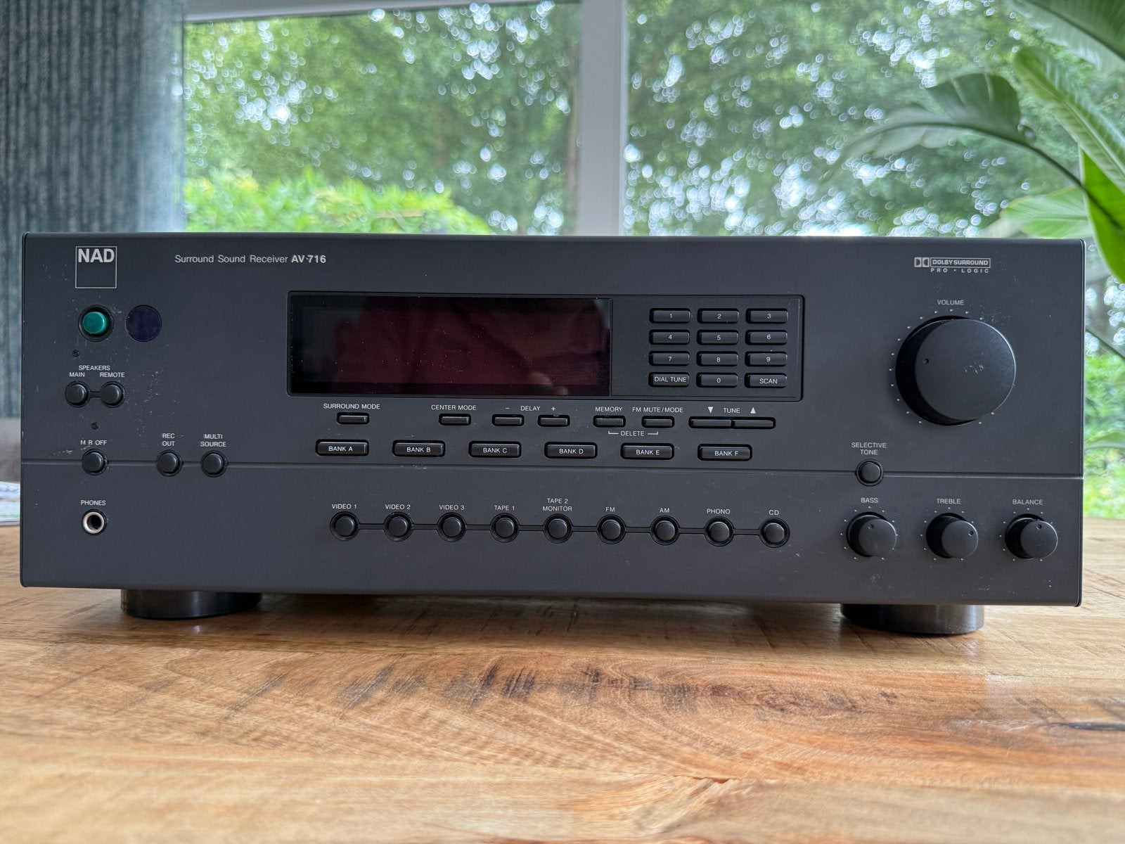 NAD AV 716 Surround Sound Receiver met afstandsbediening, Overige merken, Ophalen of Verzenden, 60 tot 120 watt, Gebruikt