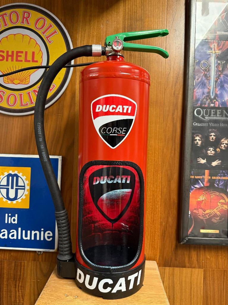 Ducati decoratieve brandblusser, mancave, Ophalen of Verzenden, Nieuw, Minder dan 50 cm