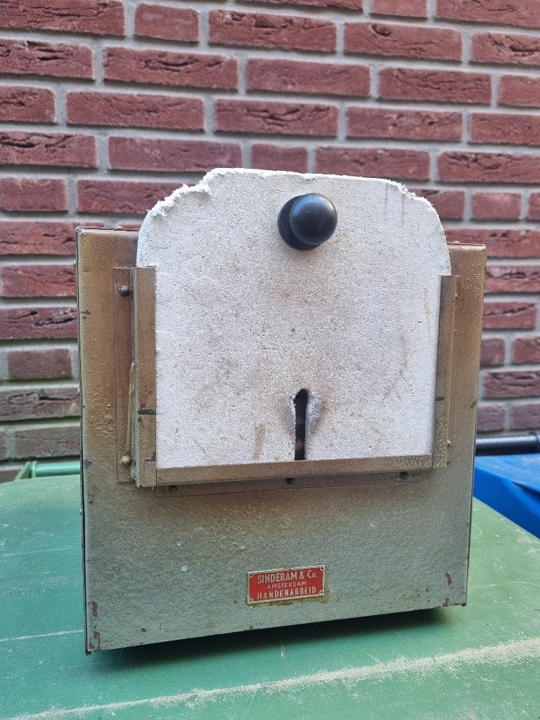 Emaille oven – werkend, Ophalen, Gebruikt