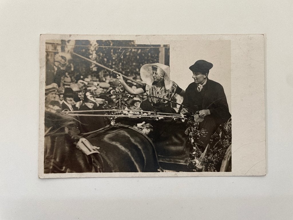 D834 Oude ansichtkaart Zeeland : Zuid Beveland Ringrijders, Ophalen of Verzenden, Voor 1920, Ongelopen, Zeeland