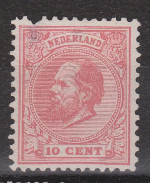 Nederland 21 D ong Willem III 1872 OUD Nederland voor 10% CW, Postzegels en Munten, Postzegels | Nederland, Ophalen of Verzenden