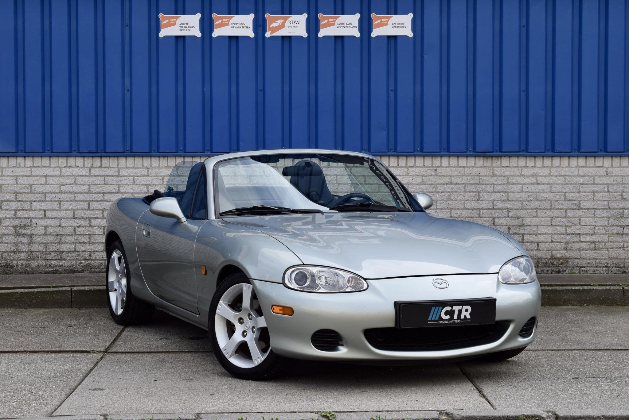 Mazda MX-5 1.8 SVT Evolv / Silver Blues Silver Blues, 145 pk, 4 cilinders, Cabriolet, 1840 cc