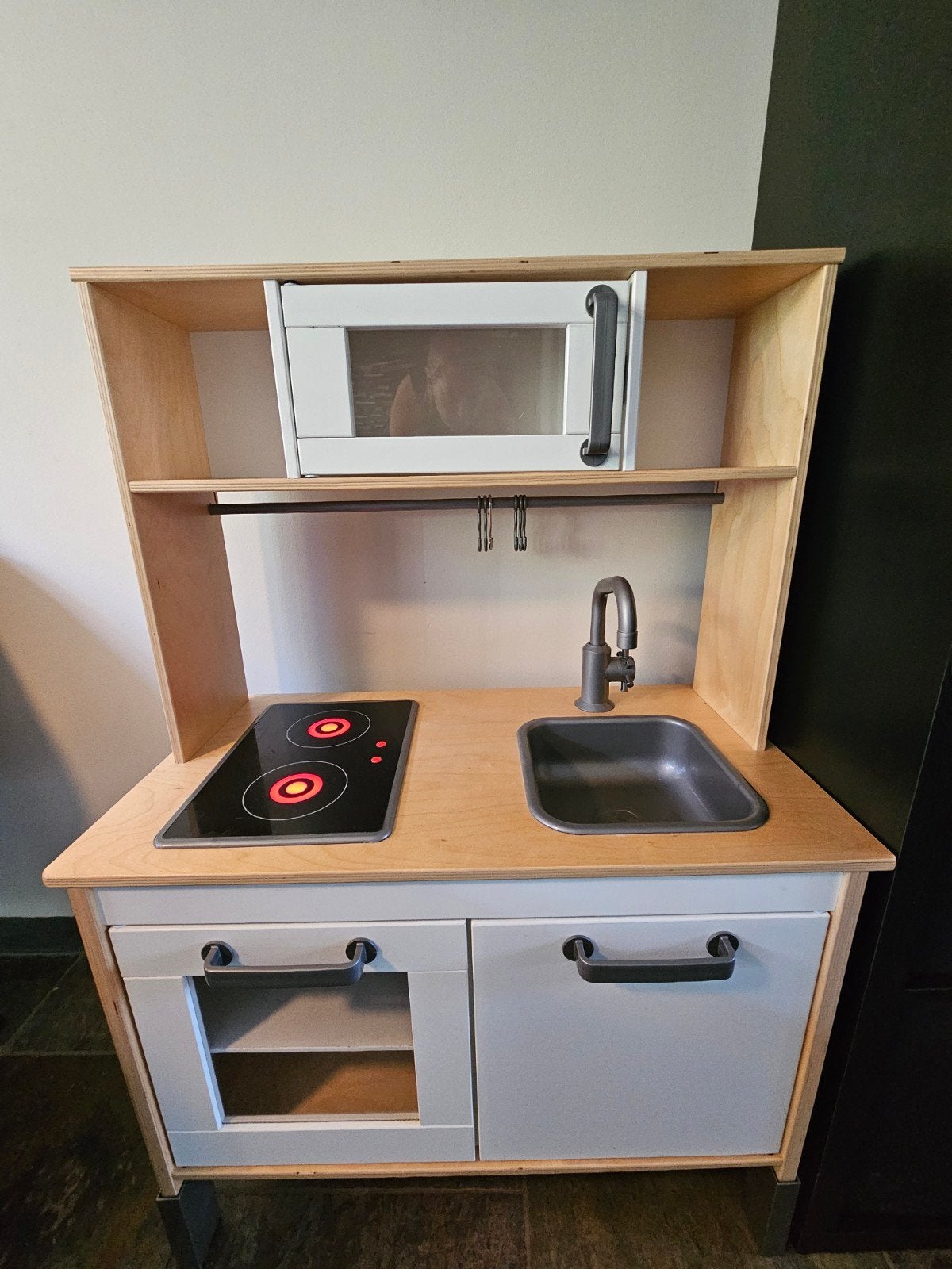 Ikea keukentje met accessoires, Ophalen, Gebruikt, Overige materialen, Speelkeuken