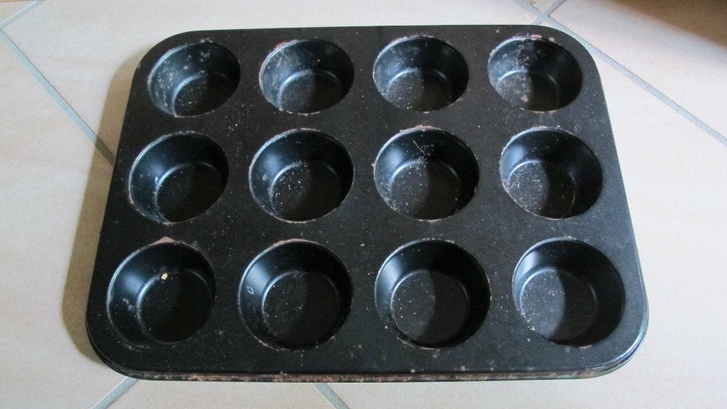 muffinvorm voor 12 muffins, Ophalen of Verzenden, Gebruikt, Cupcakes, Bakvorm