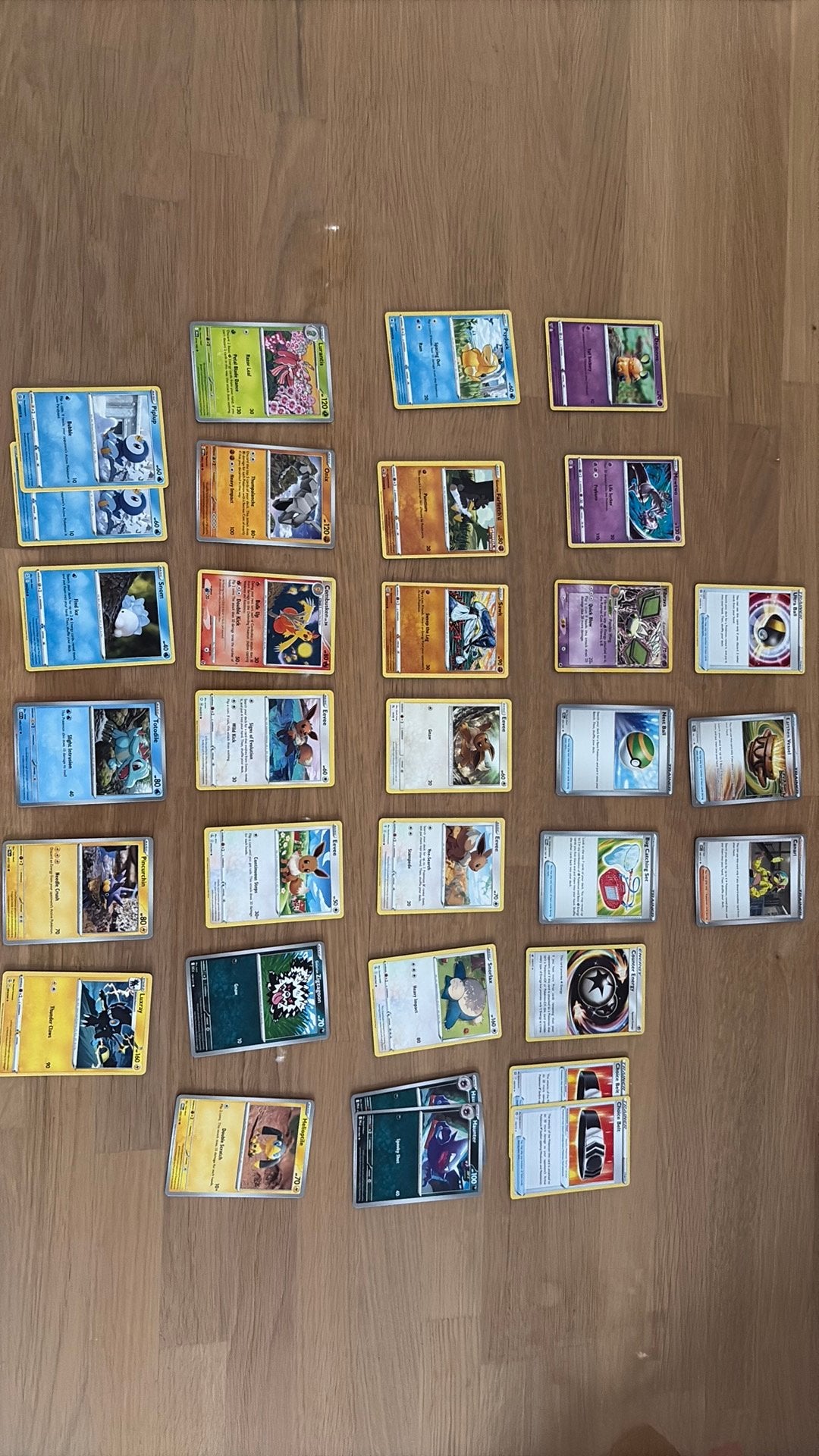 Pokemon kaarten, Ophalen of Verzenden, Zo goed als nieuw, Meerdere kaarten