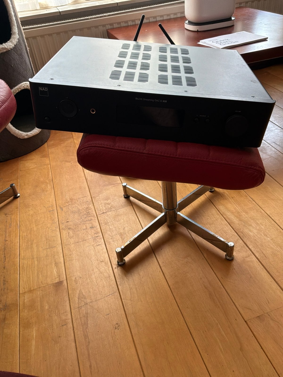 NAD C 658 BluOS Streaming DAC  450 euro, Zo goed als nieuw, Ophalen, Overige merken, Minder dan 60 watt
