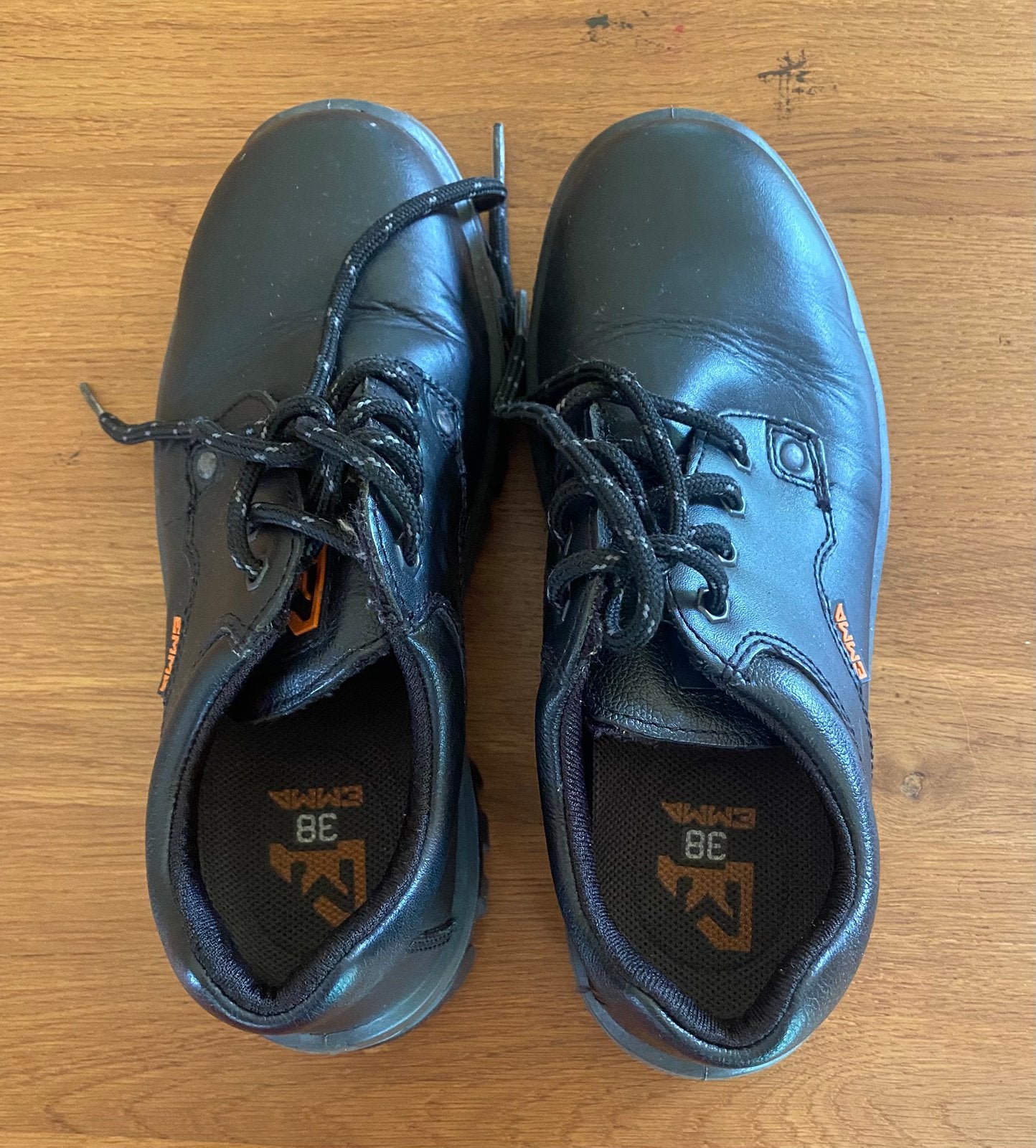 Emma werkschoenen zwart maat 38, Ophalen of Verzenden, Zo goed als nieuw