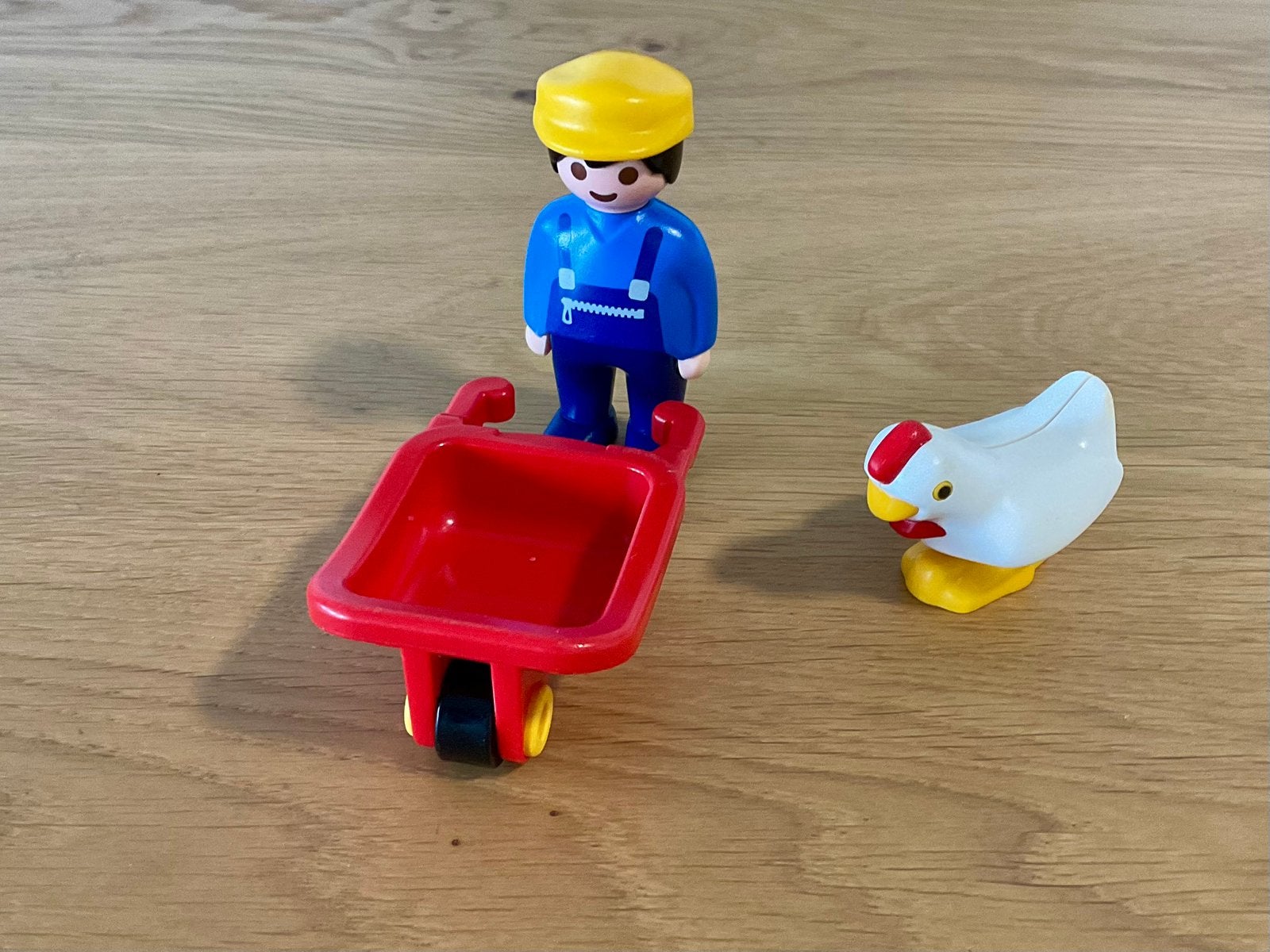 Playmobil 123 : Boer met kruiwagen, Ophalen, Gebruikt