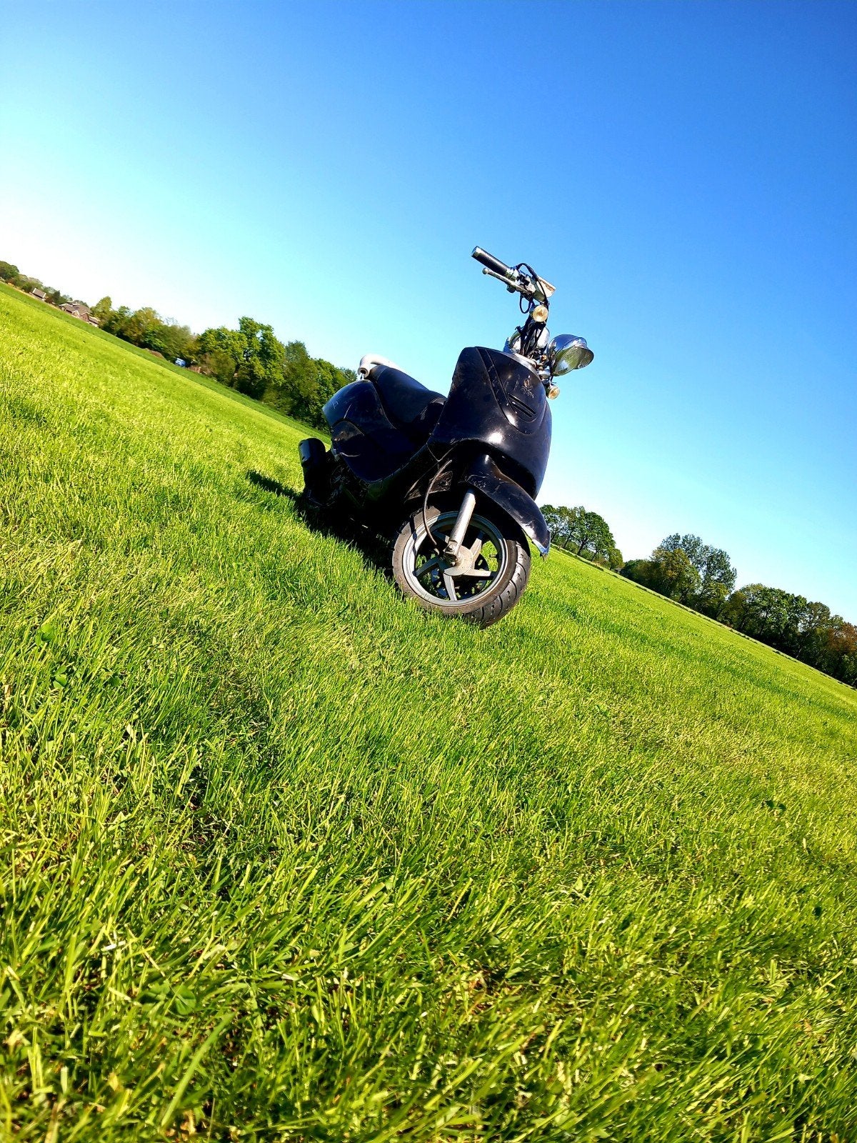 Mooie scooter, Ophalen, Gebruikt, Sym allo, Benzine