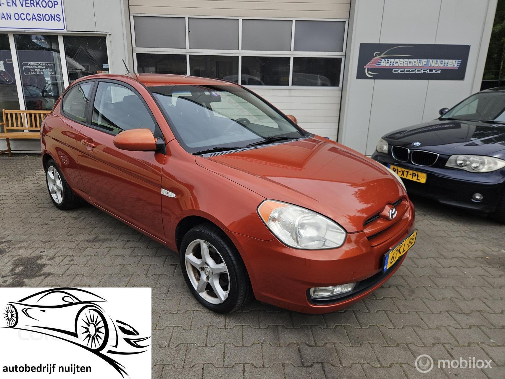 Hyundai Accent 1.6i Dynamic AIRCO, Auto's, Voorwielaandrijving, Accent, Gebruikt, 1599 cc
