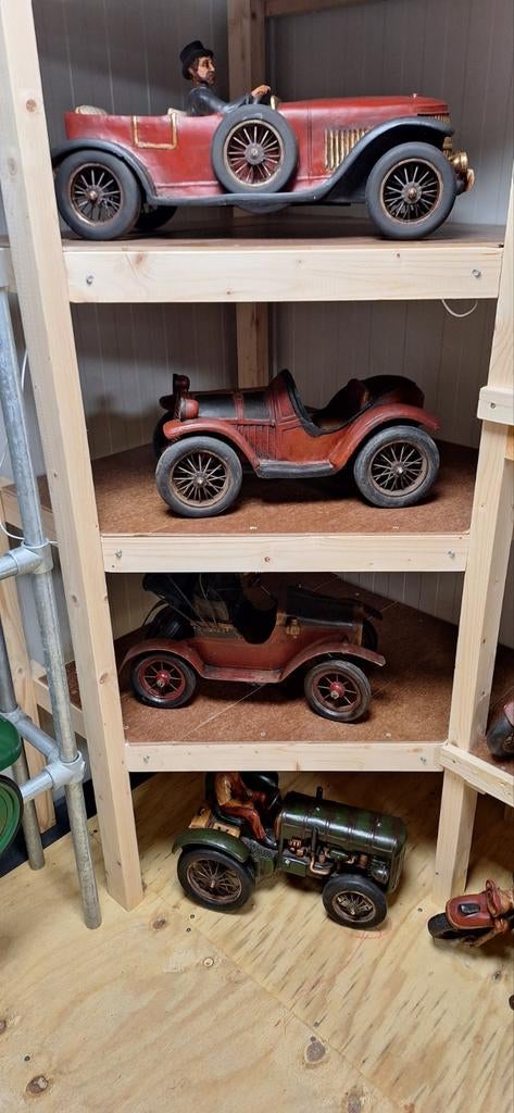 Leuke verzameling race auto's en motoren., Ophalen, Overige schalen, Onderdeel