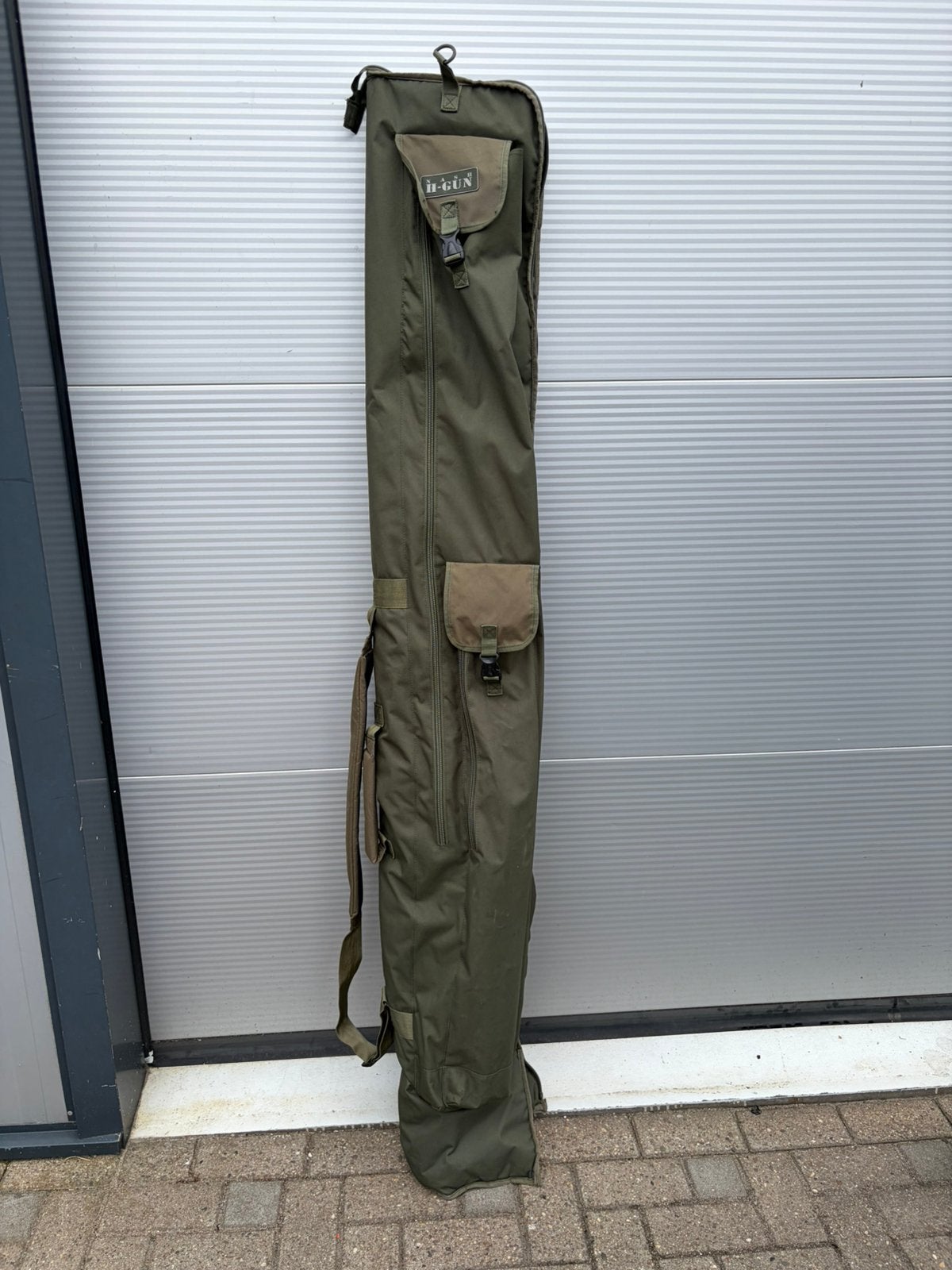 Nash h-gun foudraal 3 rod 12ft, Ophalen of Verzenden, Gebruikt, Overige typen