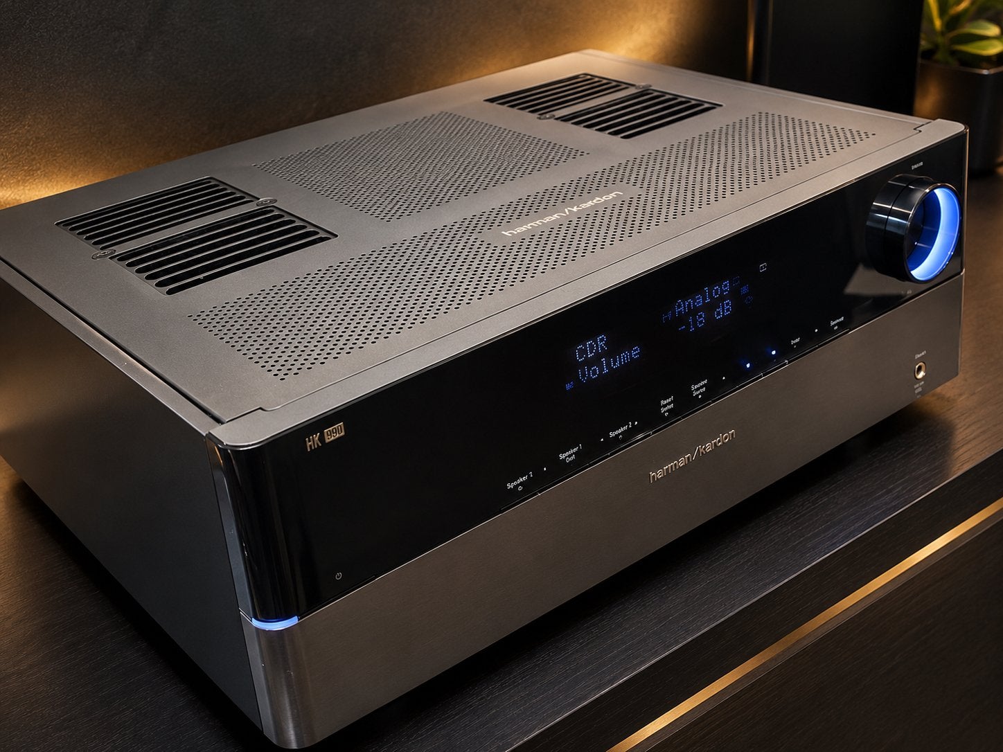 Harman Kardon HK 990 + CD-speler HD 980, Overige merken, Ophalen of Verzenden, Zo goed als nieuw, 120 watt of meer