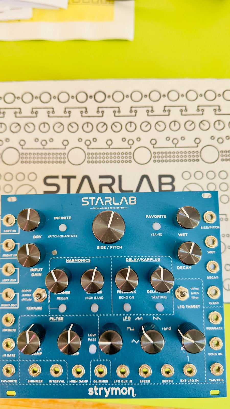 Strymon Starlab Eurorack Module - Uitstekende Reverb!, Ophalen of Verzenden, Zo goed als nieuw