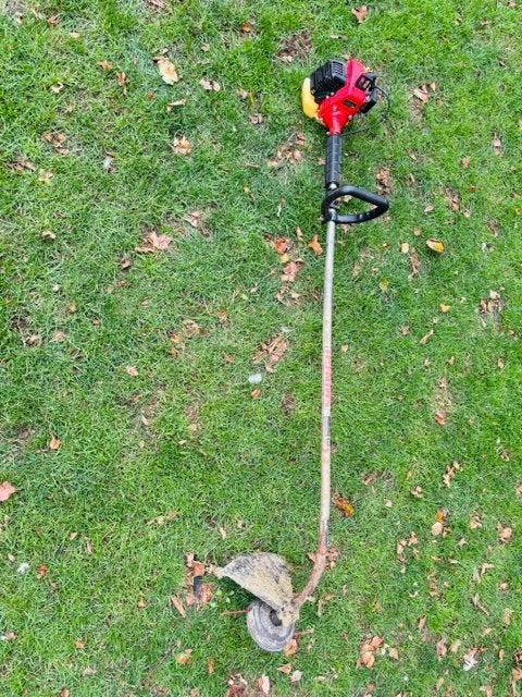 Kantenteimmer / bosmaaier Shingu GM 183E, Ophalen, Gebruikt, 10 tot 30 cm, Benzine