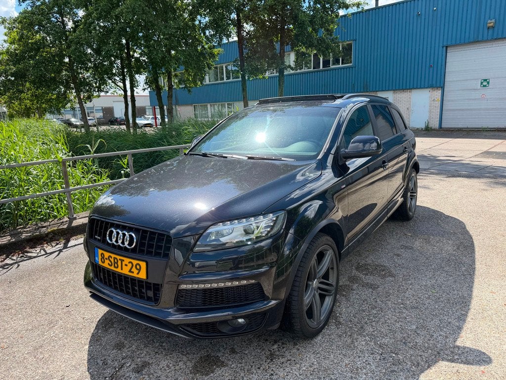 Audi Q7 3.0 TDI quattro Pro Line S 5+2!Pano!Memory!Camera!BO, Automaat, Euro 5, 7 stoelen, Zwart