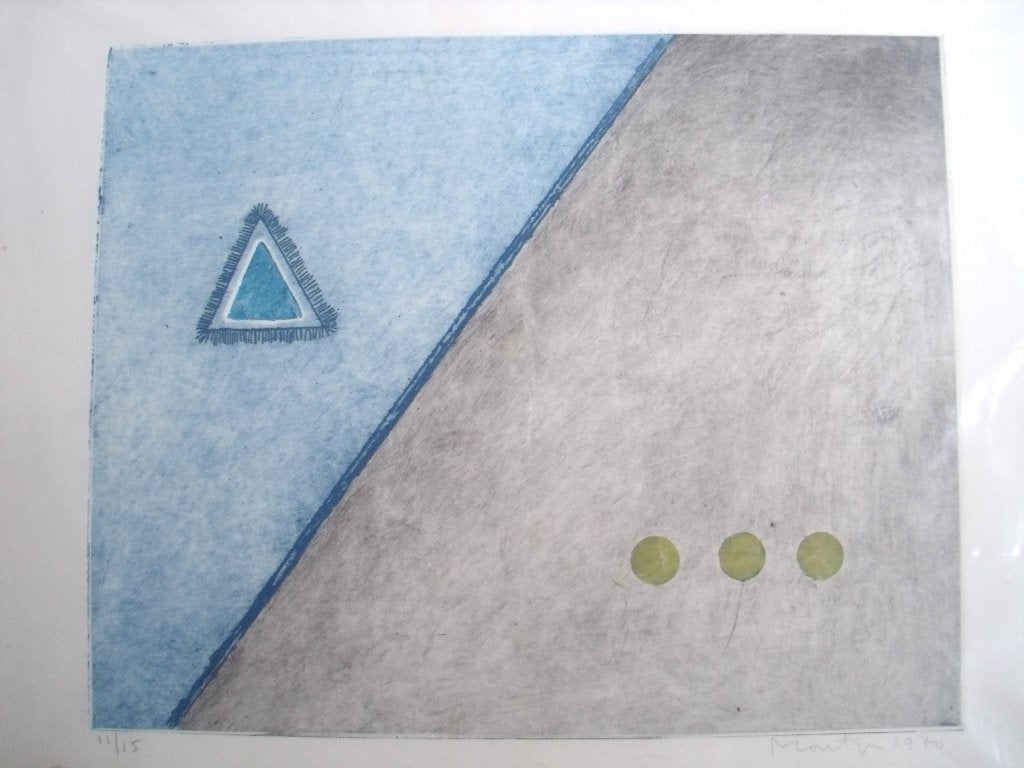 Jan Montyn (1924-2015) onder titel - nr. 10/15 - 1970, Ophalen of Verzenden