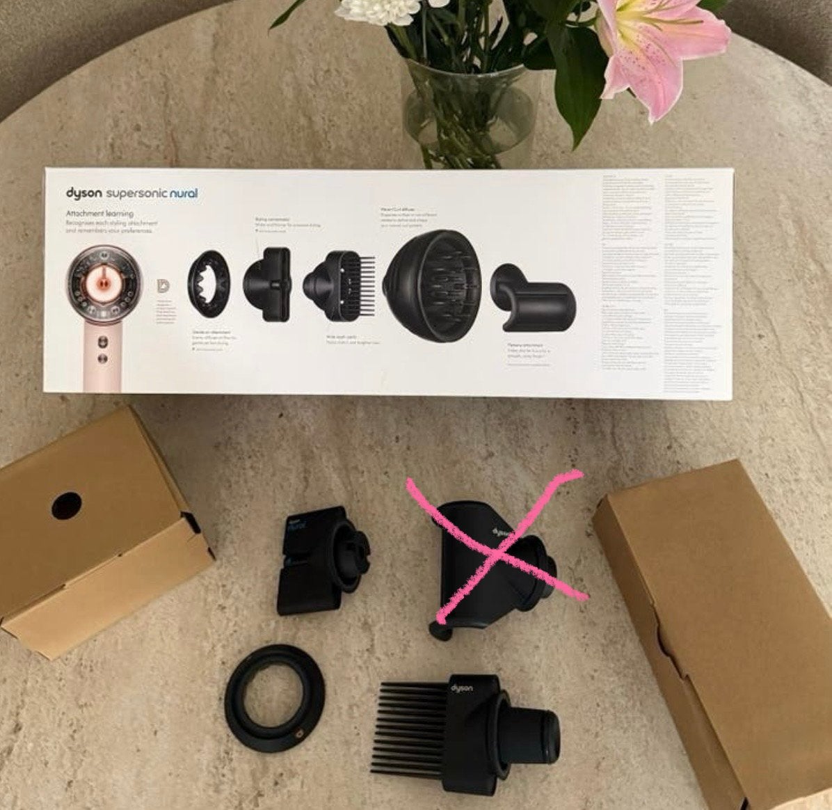 Dyson Supersonic Nural opzetstukken los kopen mag - Nieuw, Sieraden, Tassen en Uiterlijk, Ophalen of Verzenden, Nieuw, Föhn of Haardroger
