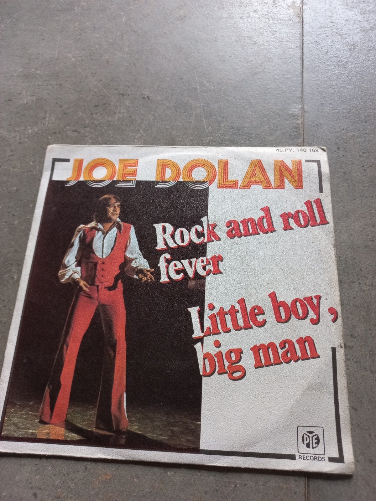 Joe Dolan - Rock and Roll Fever / Little Boy, Big Man, Ophalen of Verzenden, Gebruikt, 7 inch, Pop