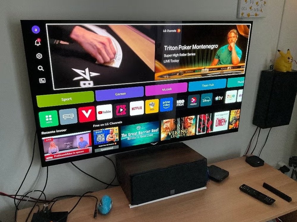 LG oled c5  55 inch, Ophalen, Zo goed als nieuw, 100 cm of meer, 4k (UHD)