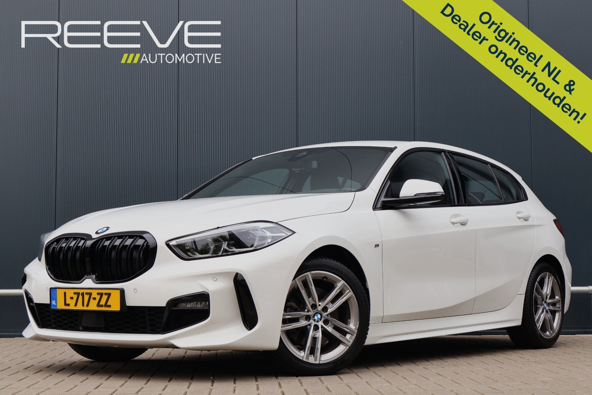 BMW 1-serie 118i Business Edition M-sport | Automaat | Live, Auto's, 136 pk, Gebruikt, Met garantie (alle), Leder en Stof