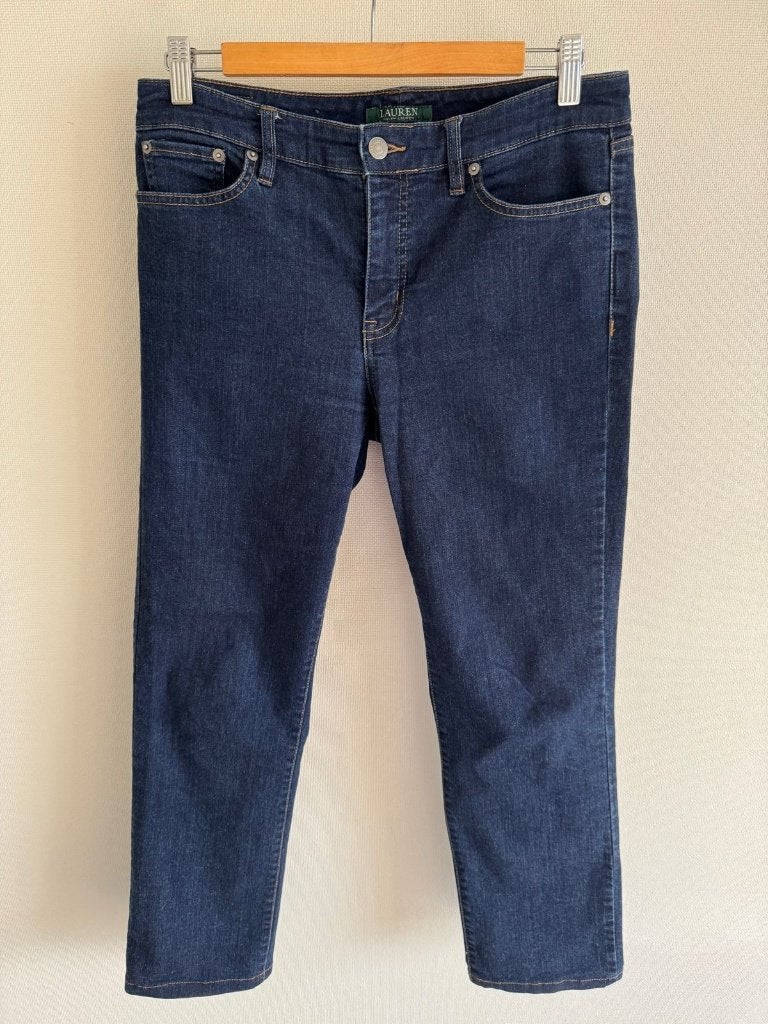 Designer jeans Ralph Lauren dames - maat 8, Kleding | Dames, Blauw, Ophalen of Verzenden, Zo goed als nieuw, W30 - W32 (confectie 38/40)