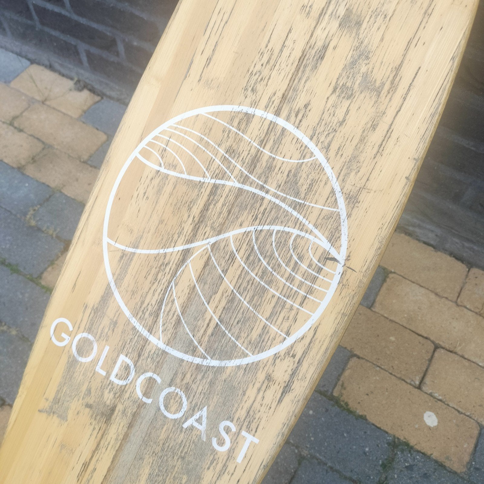 skateboard -longboard van Hout, Ophalen of Verzenden, Gebruikt, Longboard