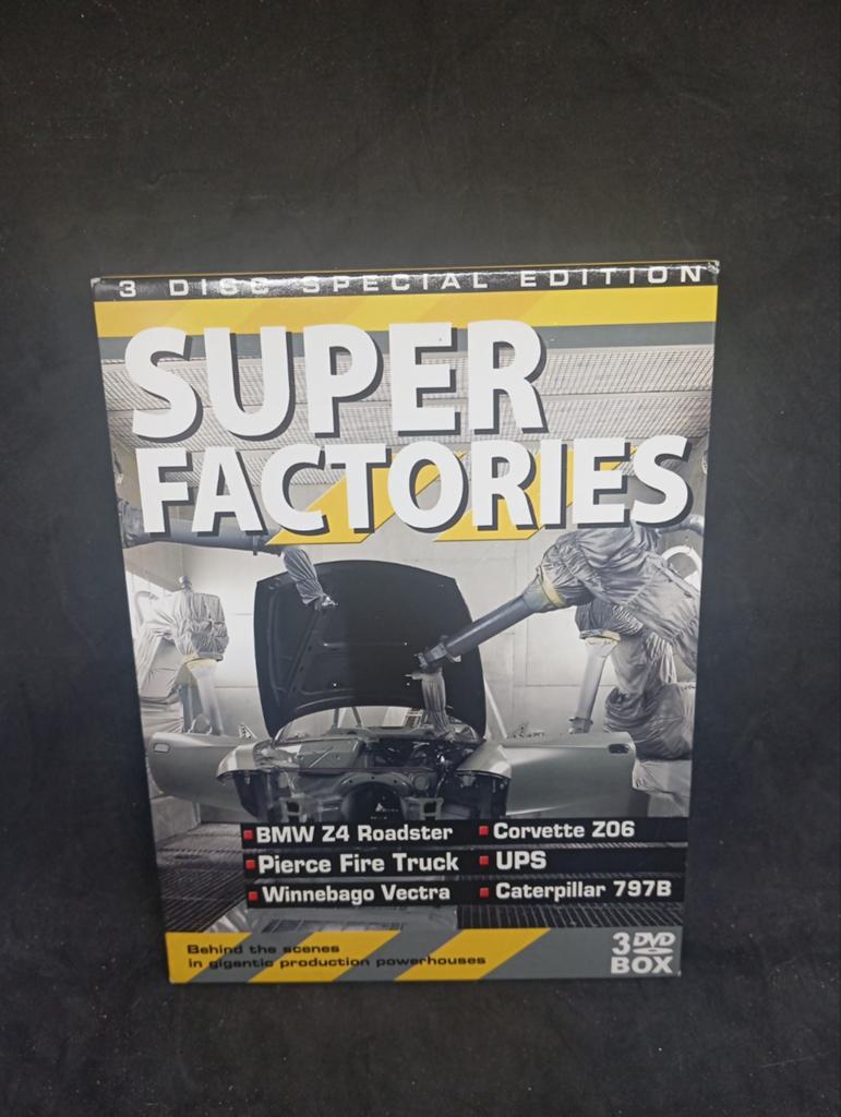 Super Factories 3-Disc Special Edition DVD Boxset, Alle leeftijden, Boxset, Wetenschap of Techniek, Ophalen of Verzenden