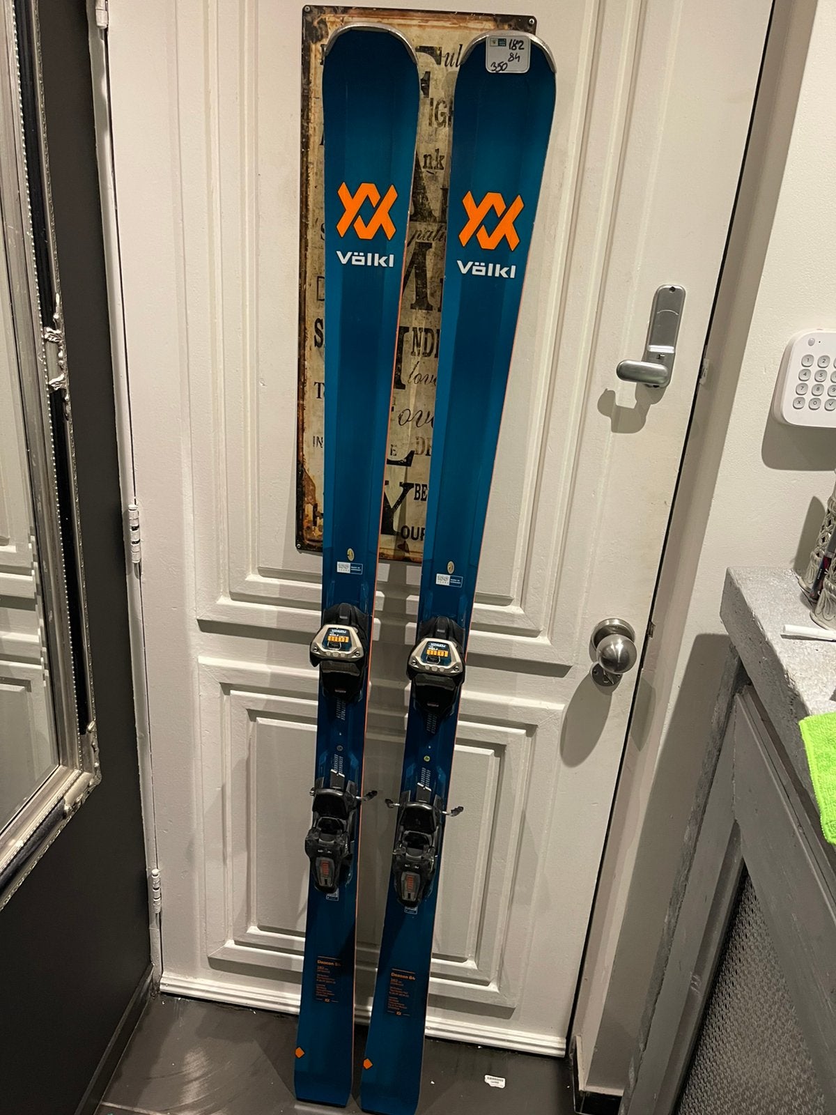 182cm VOLKL DEACON 84 all Mountain gevorderd voor kenners, Sport en Fitness, Overige merken, 180 cm of meer, Ophalen of Verzenden