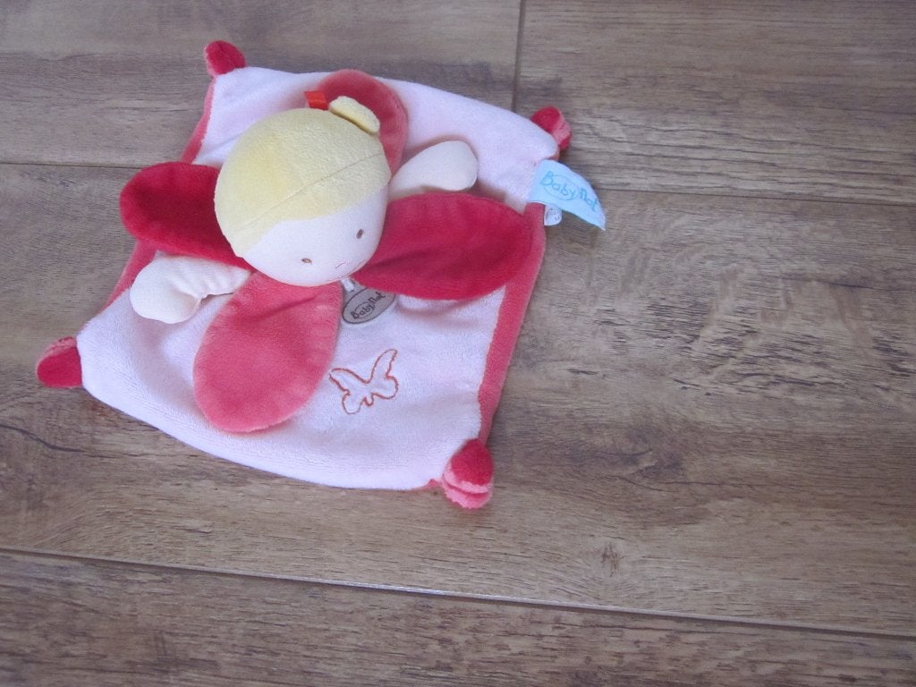 D&C Baby Nat Mes petites poupeés, Doudou fille knuffeldoek, Overige merken, Overige karakters, Ophalen of Verzenden, Zo goed als nieuw