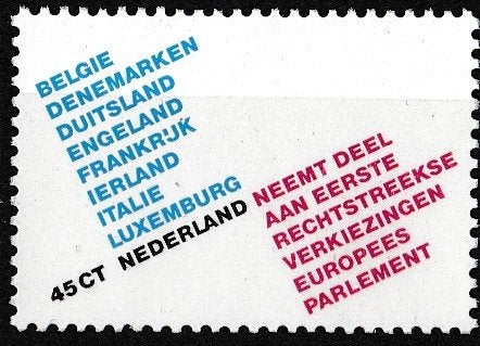 Verkiezingen Europees Parlement – MNH – NVPH 1173, Verzenden, Na 1940, Postfris