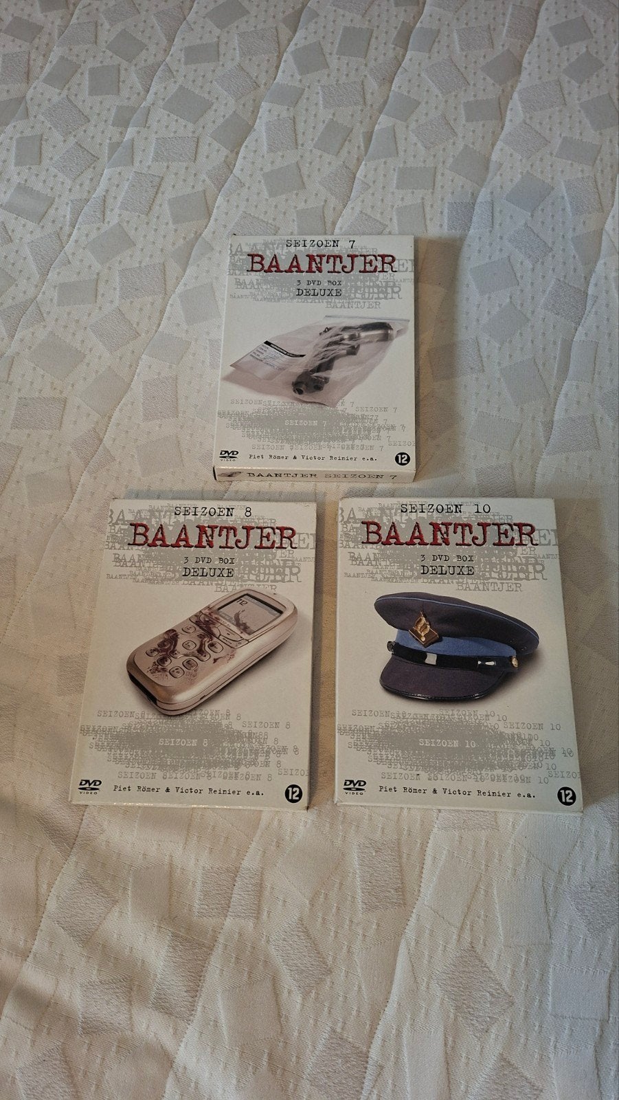 Baantjer DVD Boxen Seizoen 7, 8 en 10 - Complete Collectie, Nederlands, Zo goed als nieuw, Inclusief doosje, Ophalen of Verzenden