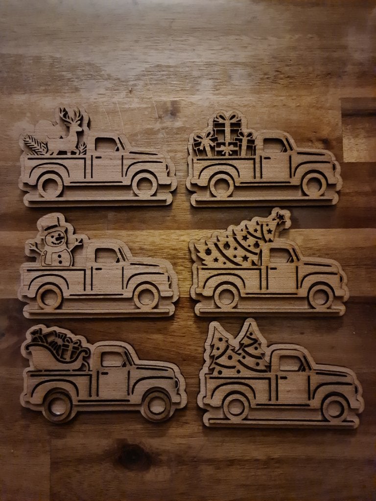 Kerstwagen ornamenten, Ophalen of Verzenden, Nieuw