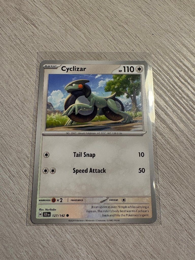 Cyclizar 127/142 Stellar Crown - Pokémon Kaart, Ophalen of Verzenden, Nieuw, Losse kaart