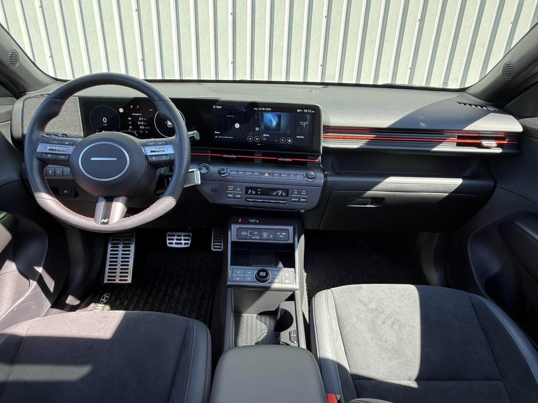 Hyundai Kona 1.6 GDI HEV N Line Sky / Stoel verwarming/verko, 137 pk, Euro 6, 1110 kg, Origineel Nederlands