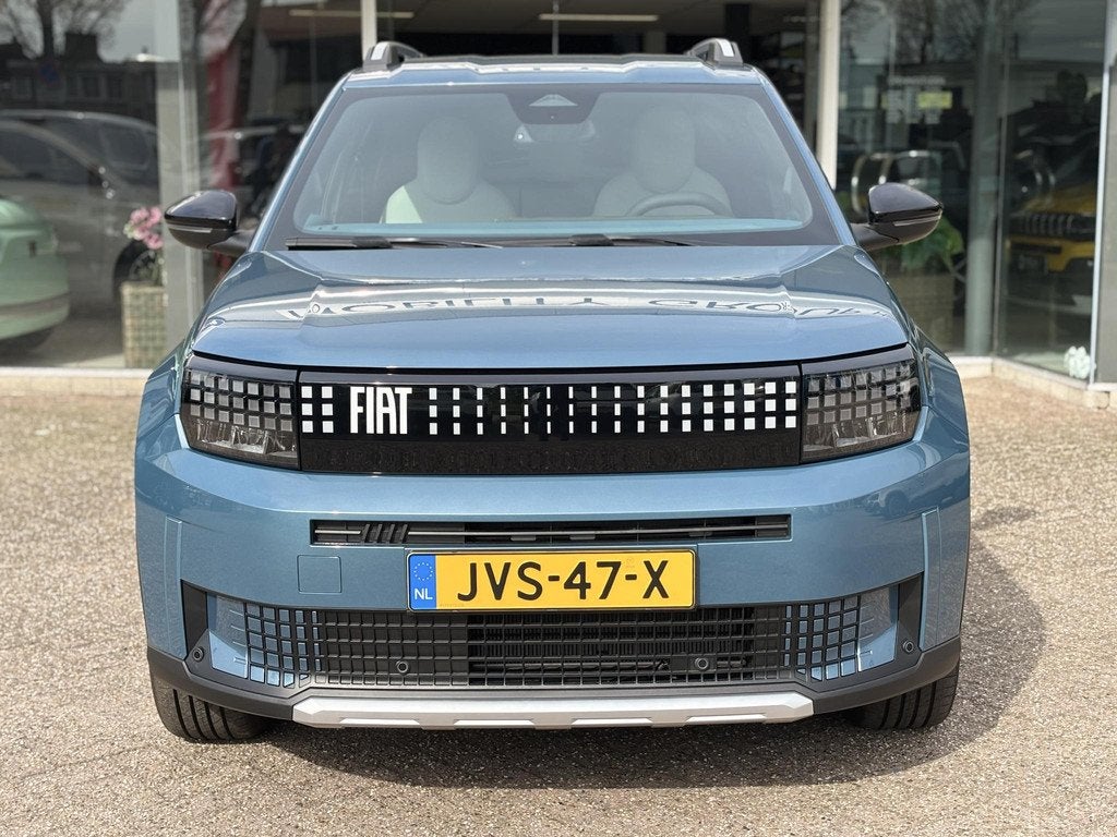 Fiat Grande Panda La Prima 11 kW 44 kWh | Apple-Android | Cr, Auto's, Fiat, Stof, Gebruikt, Panda, Blauw