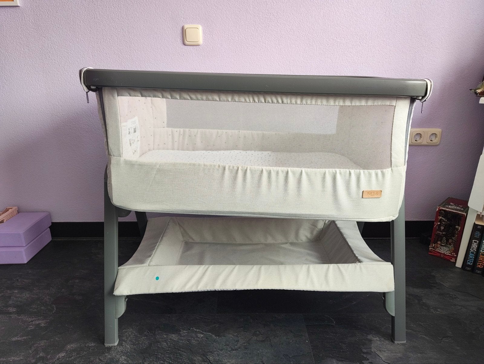 Tutti Bambini CoZee Bedside Crib - Zo goed als nieuw, Ophalen, Zo goed als nieuw, Overige typen