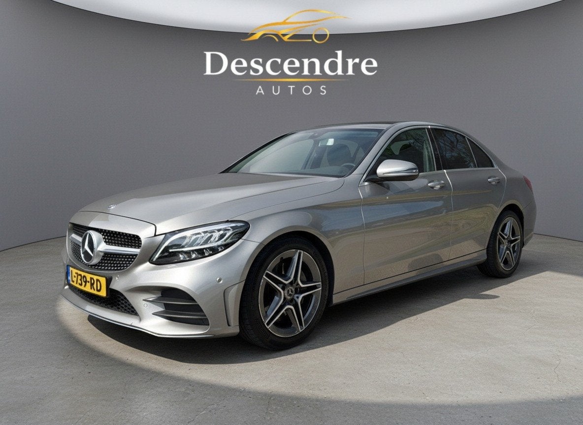 Mercedes-Benz C-Klasse 200 Business Solution AMG 6 maand gar, Auto's, Automaat, 4 cilinders, Met garantie (alle), Leder en Stof