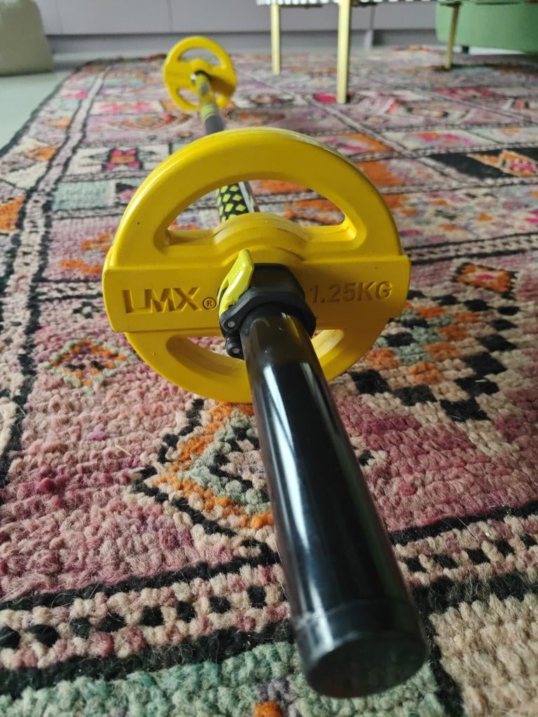 Lifemax / LMX Studio Pump halterstang met gewichten, Ophalen
