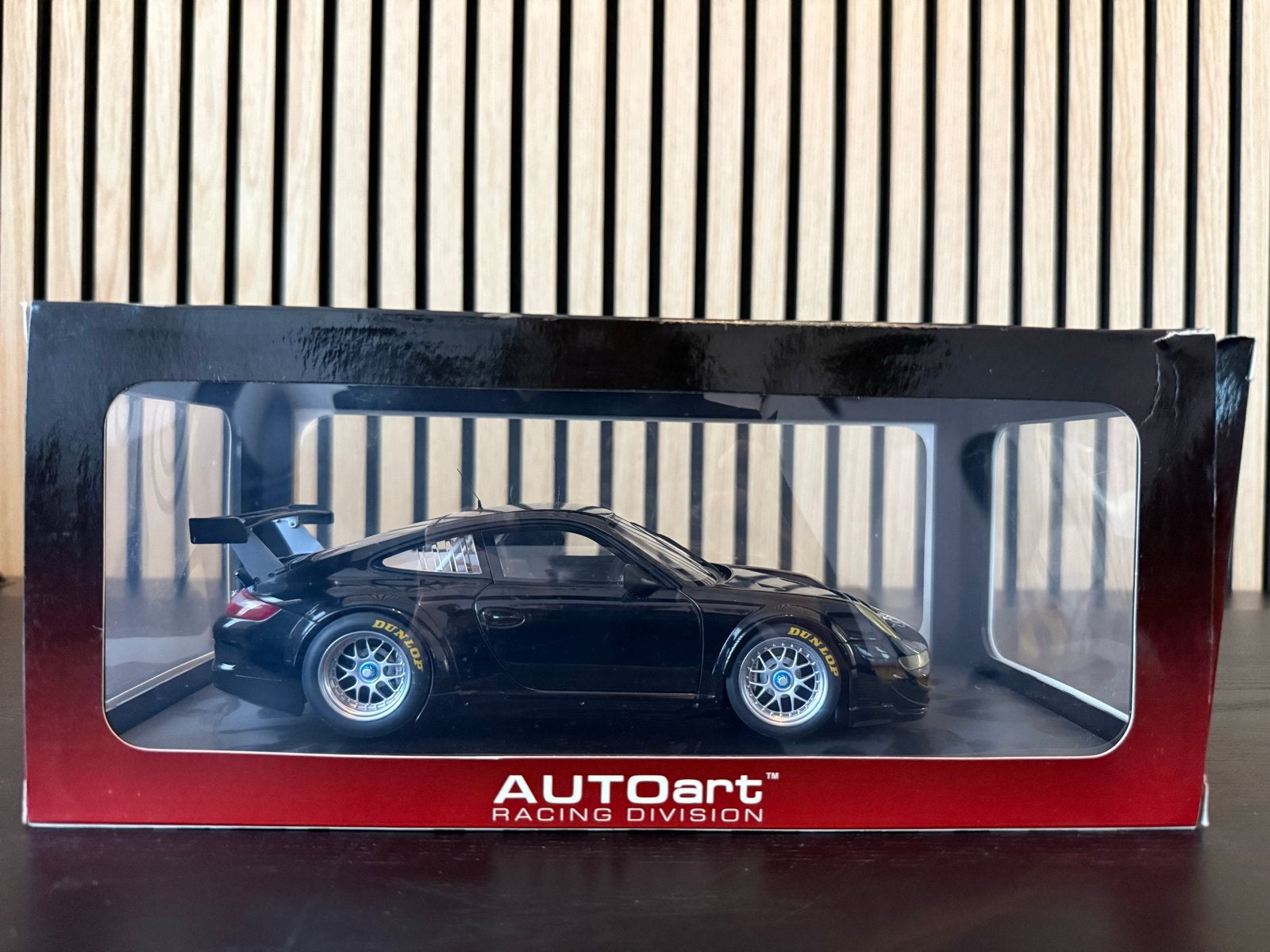 Autoart Porsche 911 (997) GT3 RSR 1/18 Schaalmodel, Hobby en Vrije tijd, Ophalen of Verzenden, Zo goed als nieuw, Auto, Autoart