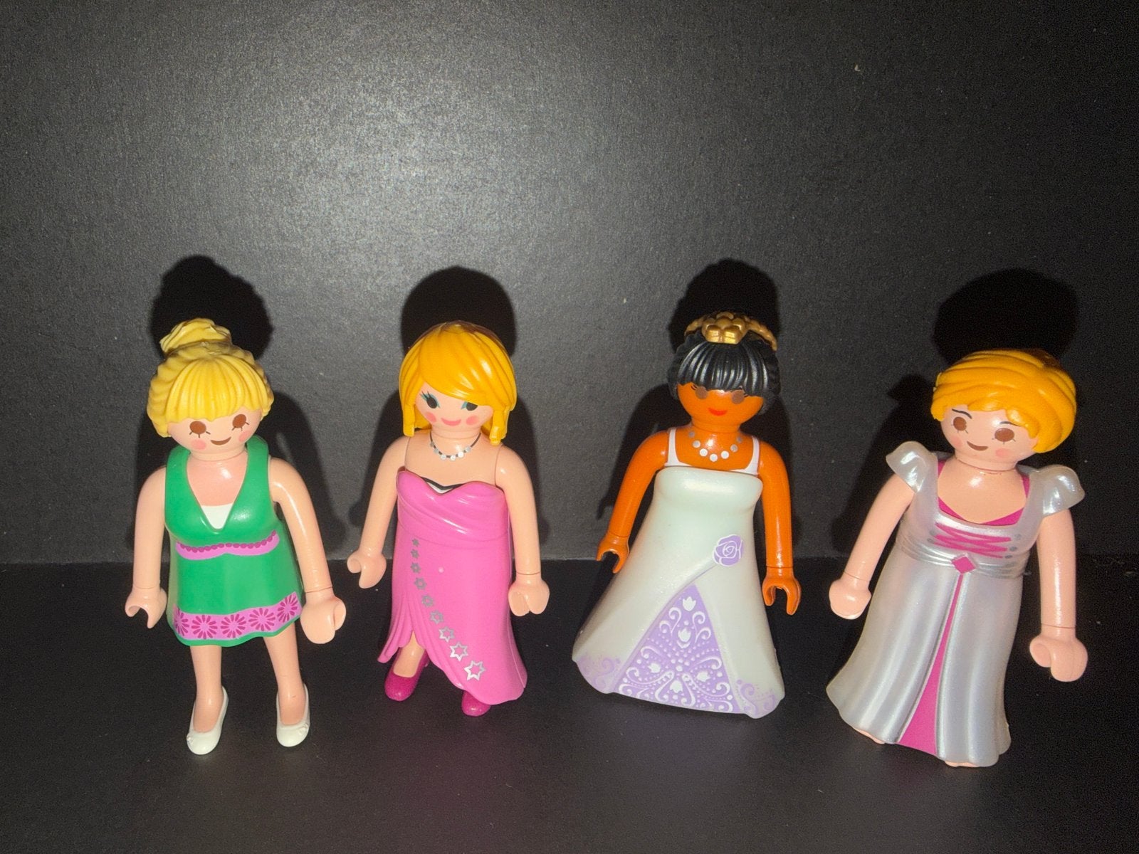 307: playmobil: dames met uit-/verwisselbare jurk, Ophalen of Verzenden, Gebruikt, Losse onderdelen