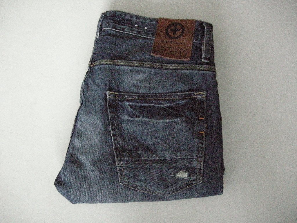 Kuyichi Collin Carrot Fit jeans - zgan, Ophalen, Zo goed als nieuw, Blauw, W32 (confectie 46) of kleiner