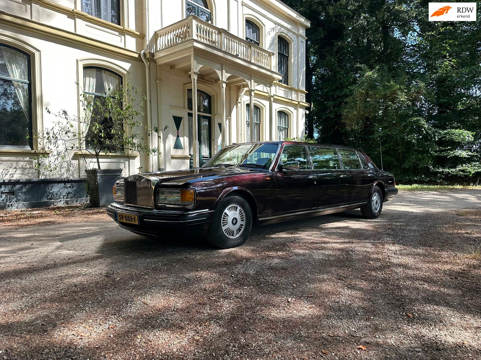 Rolls-Royce Silver Spur 6.8 limousine, Auto's, Rolls-Royce, Achterwielaandrijving, Gebruikt, Bruin, Silver Spur
