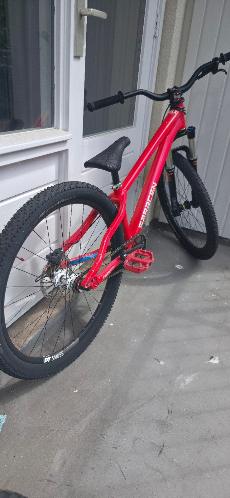 Saracen CR2 Dirt Jump Bike - Rood, Gebruikt, Ophalen, 24 inch of meer, Gebruikt, Aluminium