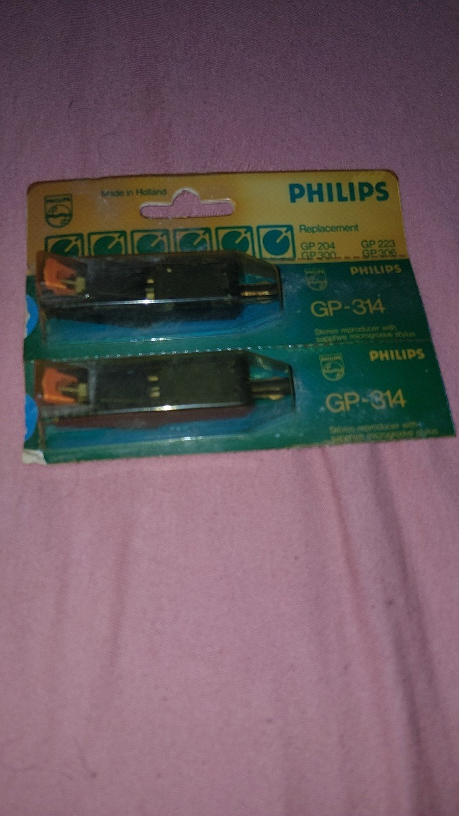 Philips GP-314 pick-up naald (, Ophalen of Verzenden, Nieuw, Platenspeler-onderdeel, Philips