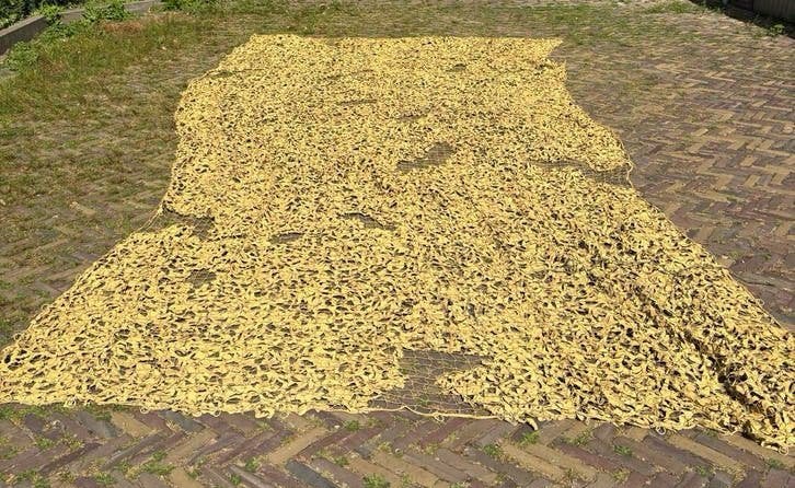 Kl camouflage net desert, Ophalen of Verzenden, Landmacht, Nederland, Kleding of Schoenen