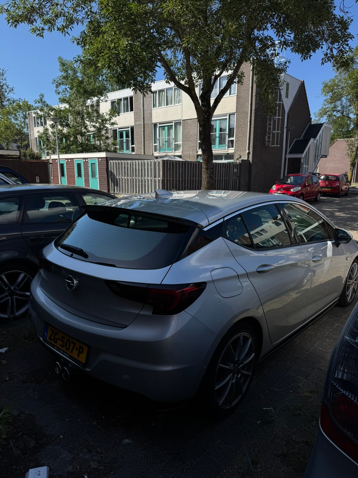 Opel Astra 1.4 Turbo 110KW 5D AUT 2018 Grijs, Auto's, 620 kg, Particulier, 1198 kg, 149 pk